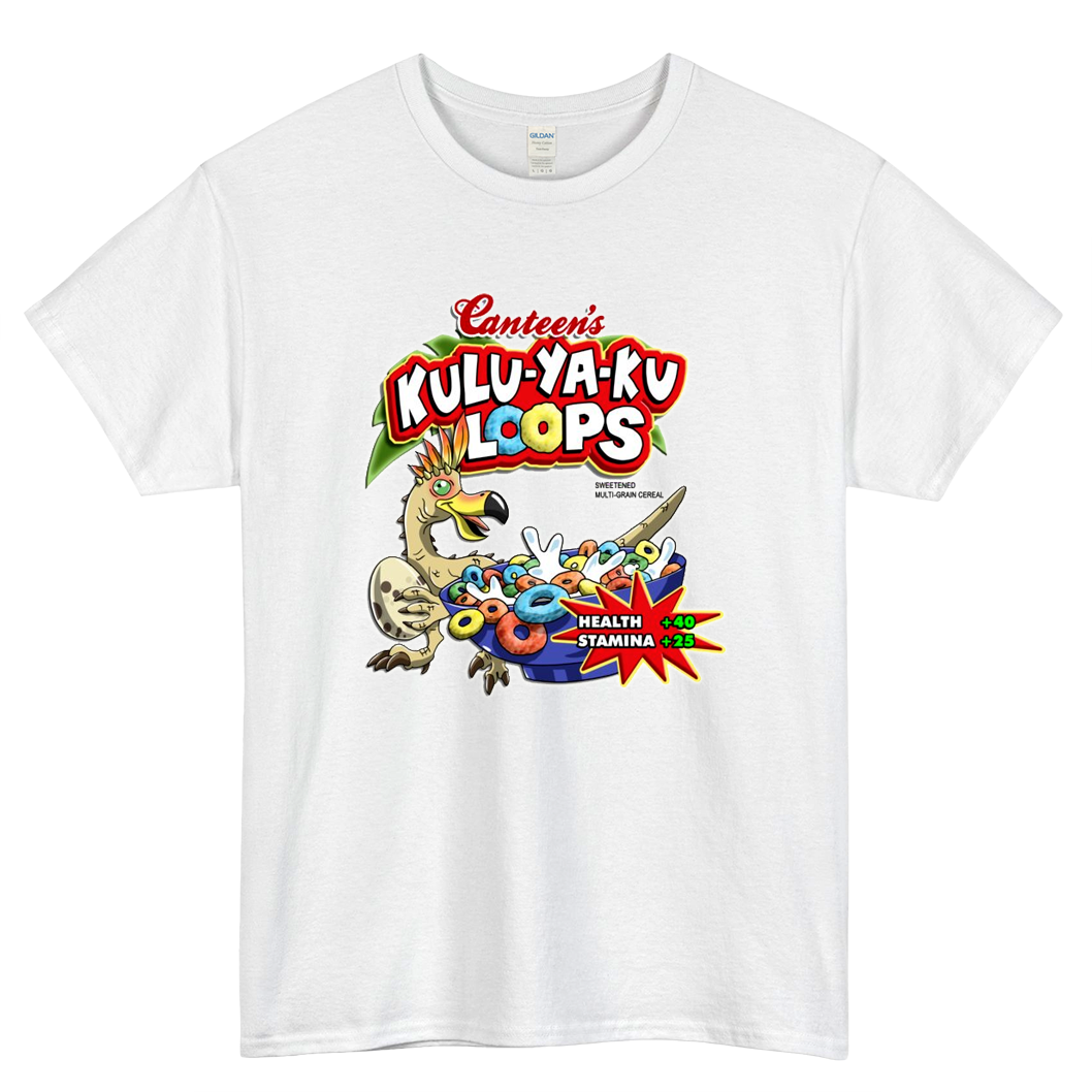 Kulu-Ya-Ku Loops Logo Mens Unisex Short Sleeve T-Shirt Size S-3XL - P