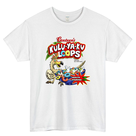 Kulu-Ya-Ku Loops Logo Mens Unisex Short Sleeve T-Shirt Size S-3XL - P