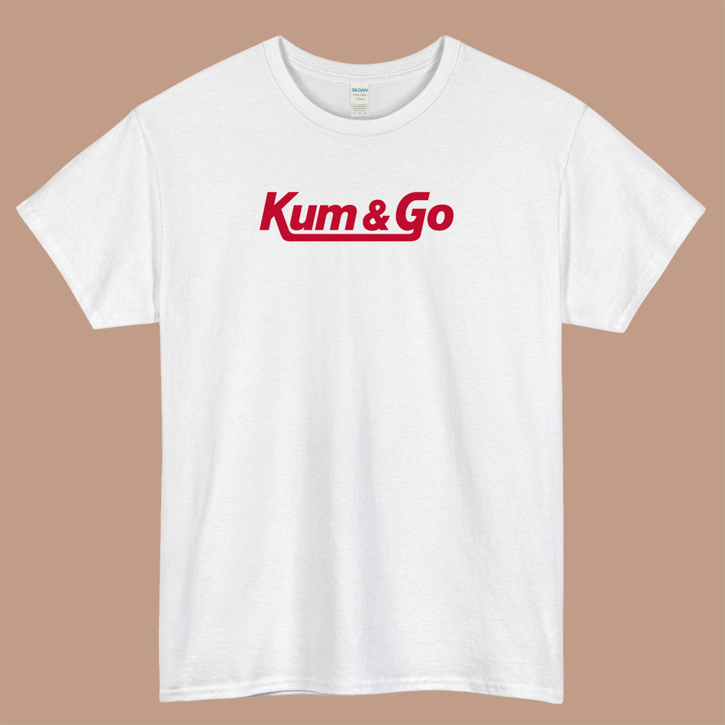 Kum & Go, 1293 8th St, West Des Moines Logo Mens Unisex Short Sleeve T-Shirt Size S-3XL - P