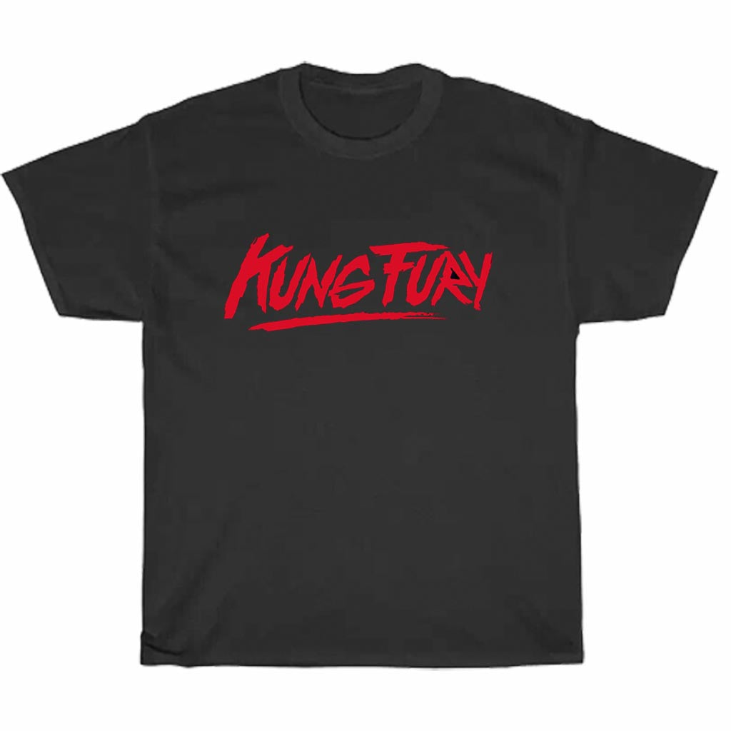 Kung Fury 80s Action Movie Logo Men's Unisex T Shirt Size S to 3XL
