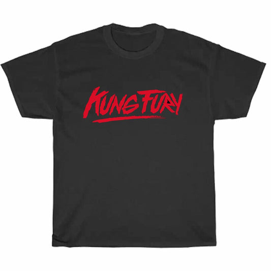 Kung Fury 80s Action Movie Logo Men's Unisex T Shirt Size S to 3XL
