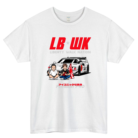 LB WK 40 Logo Mens Unisex Short Sleeve T-Shirt Size S-3XL - P