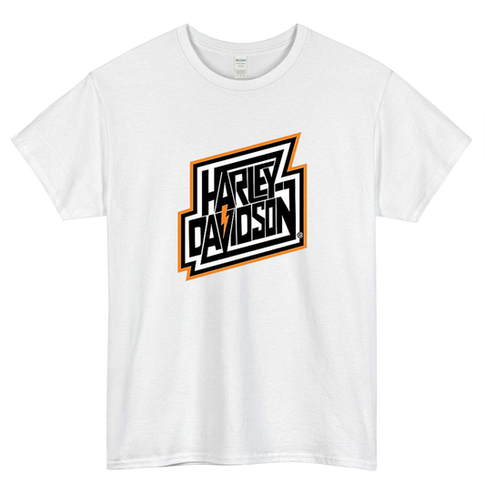 LIGHTING DECAL HARLEY DAVIDSON Logo Mens Unisex Short Sleeve T-Shirt Size S-3XL - P