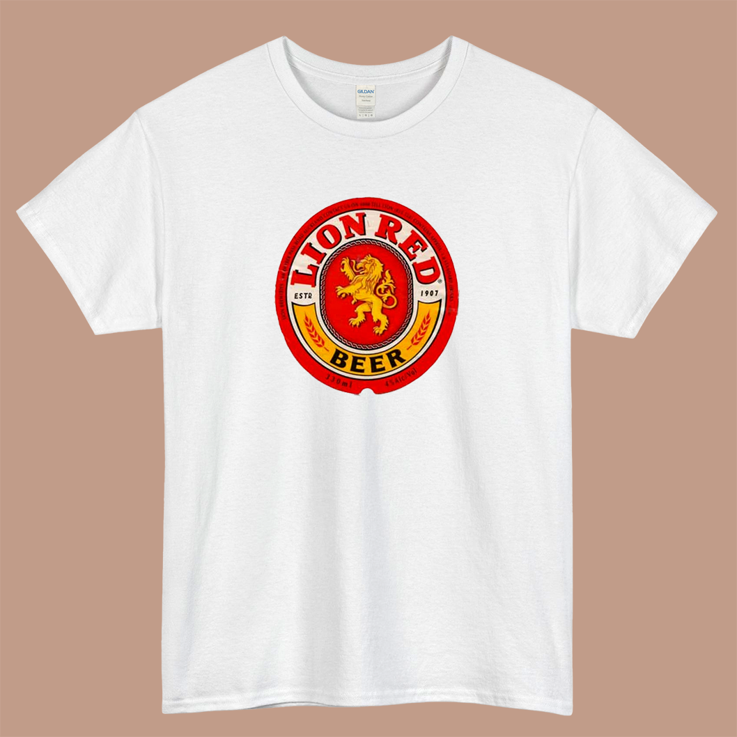 LION BEER Logo Mens Unisex Short Sleeve T-Shirt Size S-3XL - P