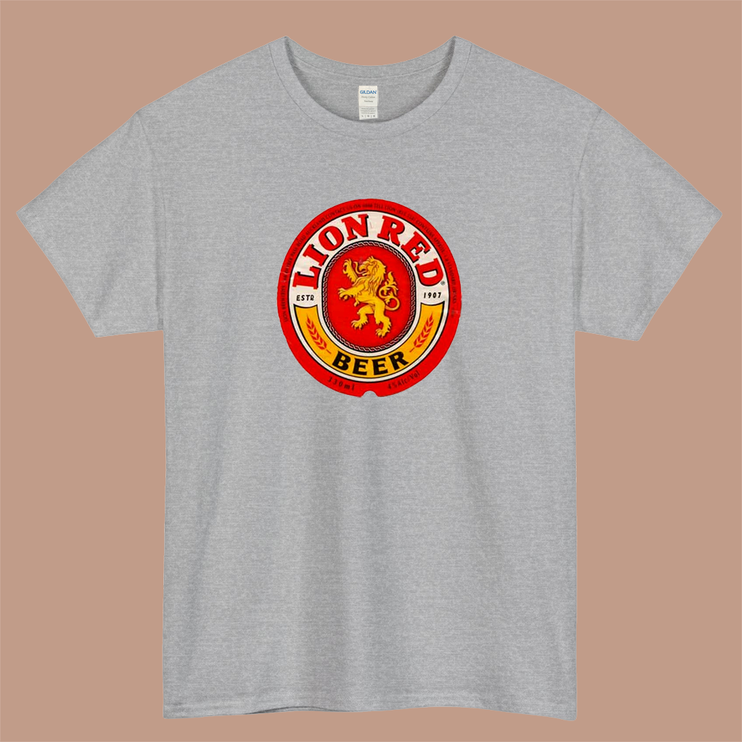 LION BEER Logo Mens Unisex Short Sleeve T-Shirt Size S-3XL - P