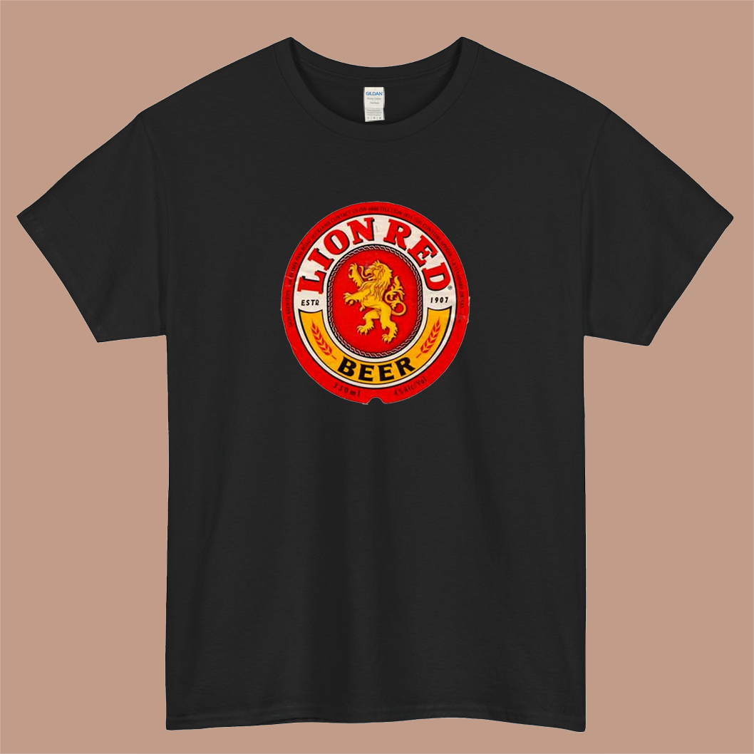 LION BEER Logo Mens Unisex Short Sleeve T-Shirt Size S-3XL - P