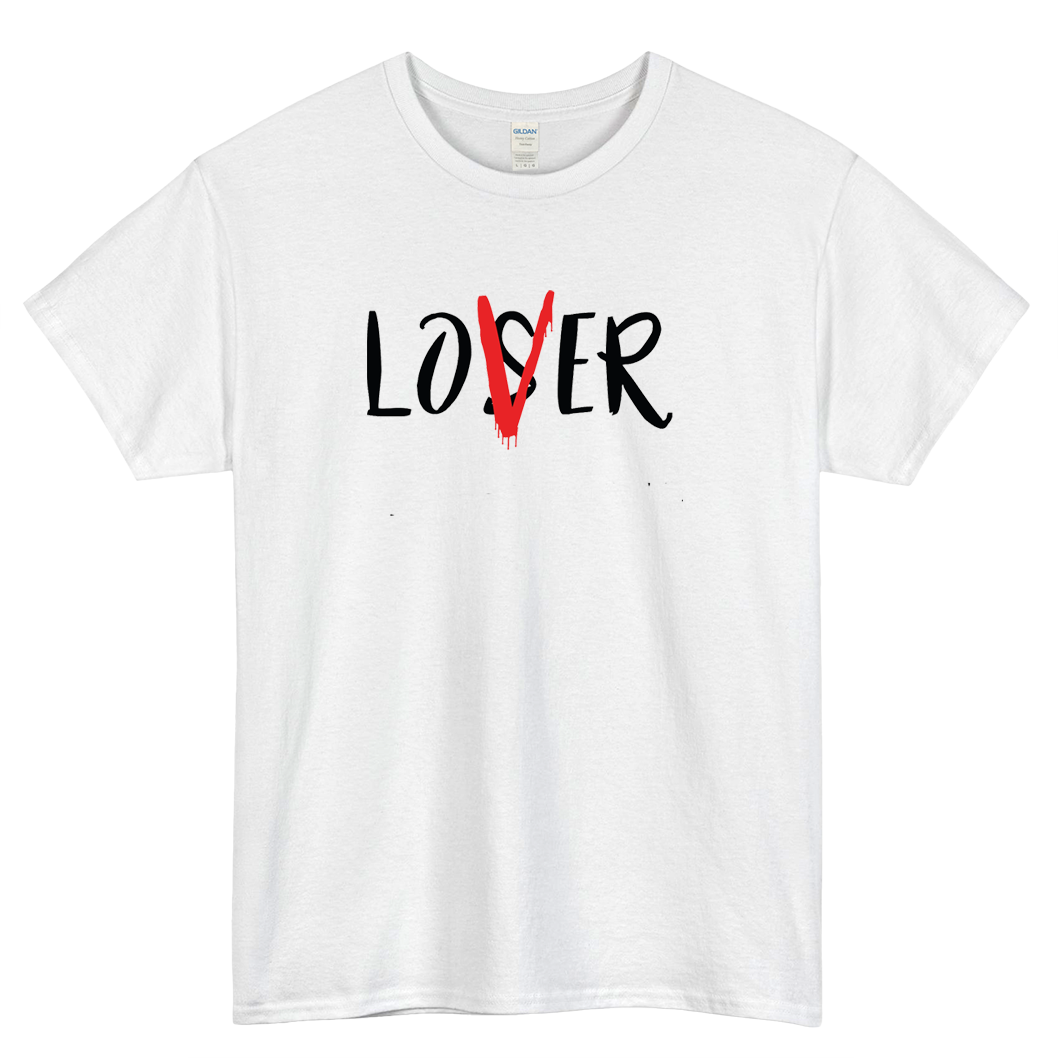 LOVER LOSER LOGO 1 short SLEEVE T SHIRT -P