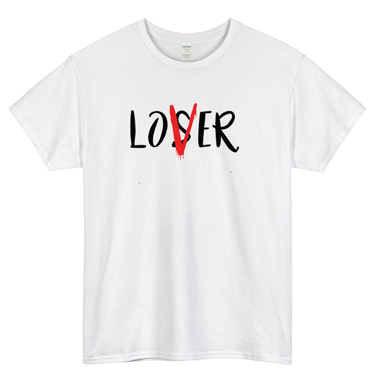 LOVER LOSER LOGO 1 short SLEEVE T SHIRT -P