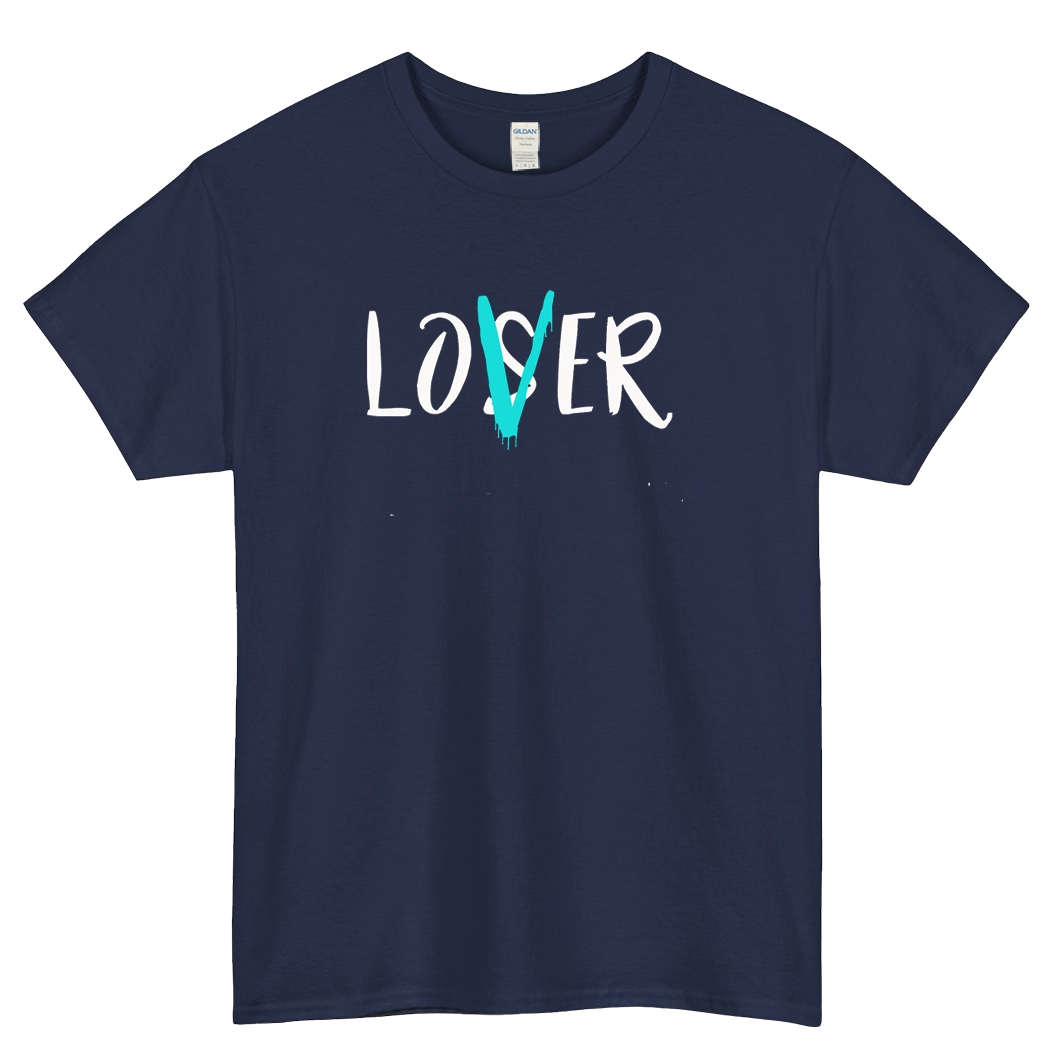 LOVER LOSER LOGO 1 short SLEEVE T SHIRT -P