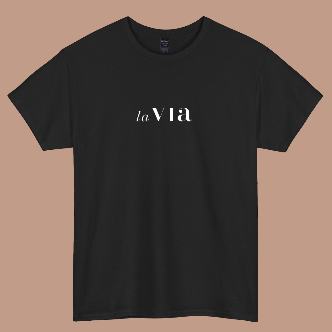 La Via Store Logo short sleeve t shirt size S-3XL -P