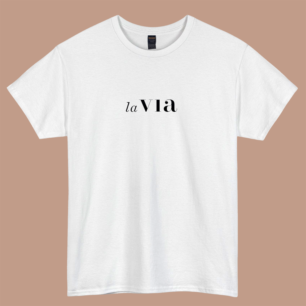 La Via Store Logo short sleeve t shirt size S-3XL -P