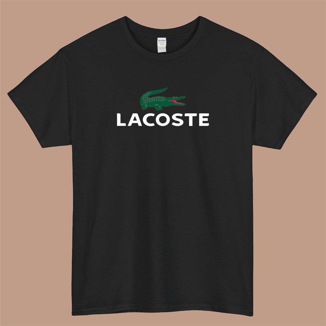 Lacoste Logo Mens Unisex Short Sleeve T-Shirt Size S-3XL