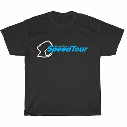 Laguna Seca SpeedTour Logo Men's Unisex T Shirt Size S to 3XL