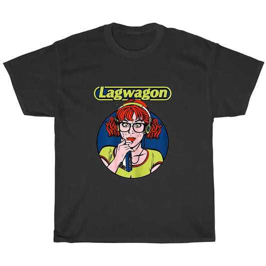 Lagwagon Skater Surfer Logo Men's Unisex T Shirt Size S to 3XL