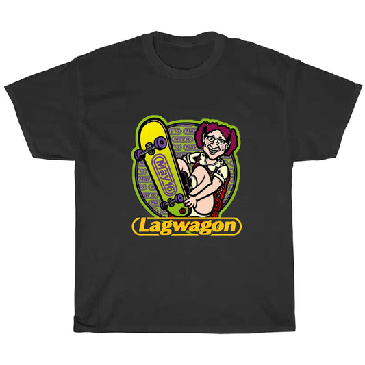 Lagwagon Wall And Art Logo Men's Unisex T Shirt Size S to 3XL
