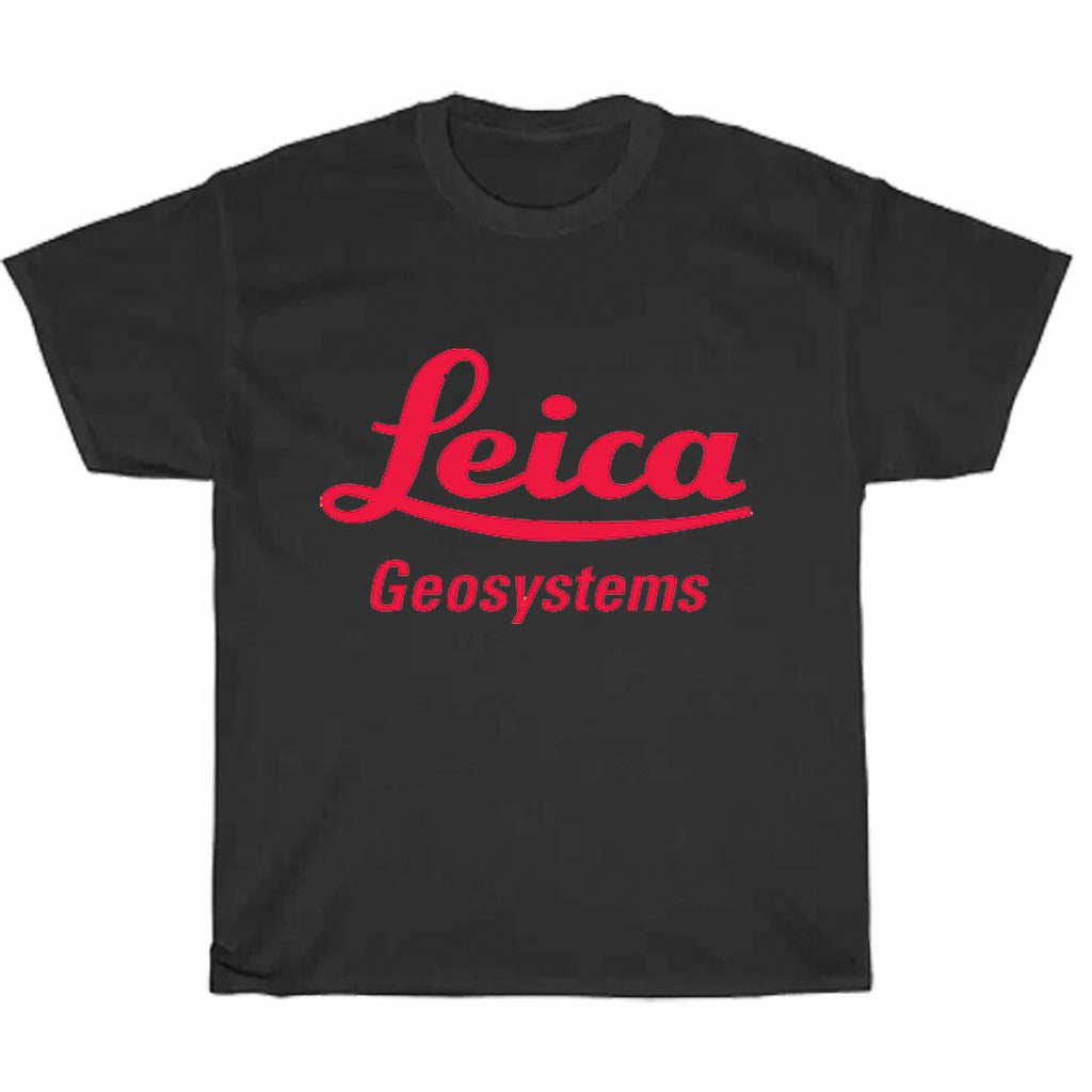 Laica Geosystems Logo Men's Unisex T Shirt Size S to 3XL
