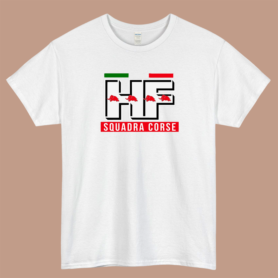 Lancia HF Squadra Corse Logo Mens Unisex Short Sleeve T-Shirt Size S-3XL - P