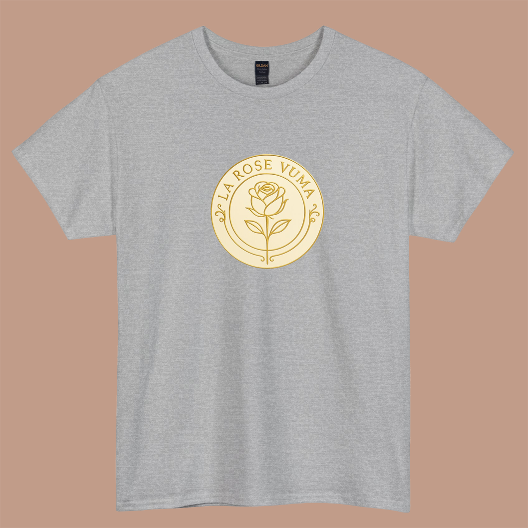 La rose vuma LOGO short sleeve t shirt S-3XL -P