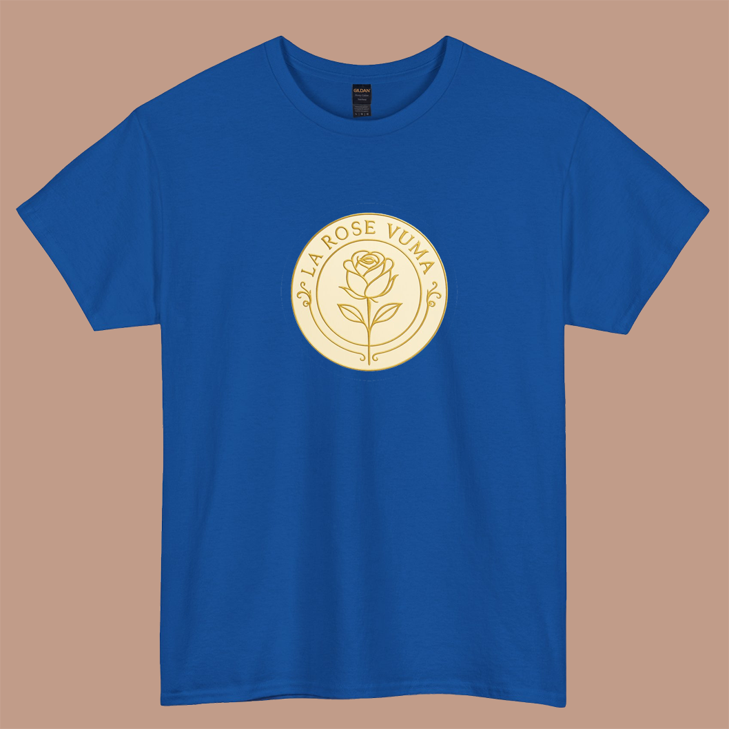La rose vuma LOGO short sleeve t shirt S-3XL -P