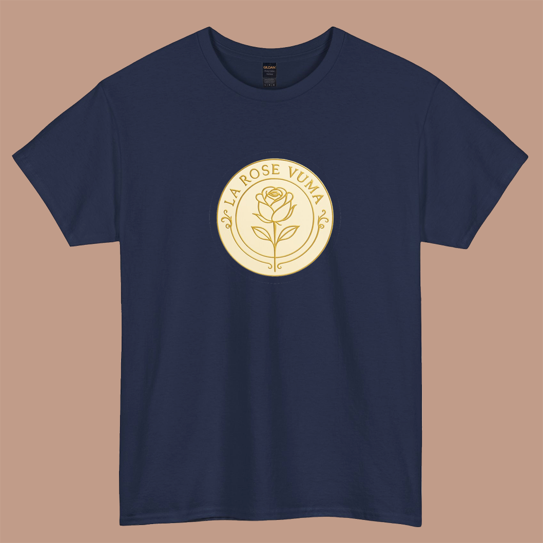 La rose vuma LOGO short sleeve t shirt S-3XL -P