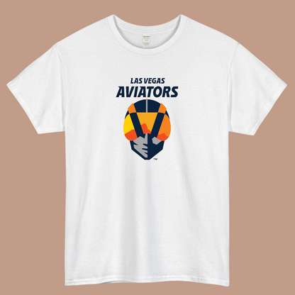 Las Vegas Aviators Logo Mens Unisex Short Sleeve T-Shirt Size S-3XL - P