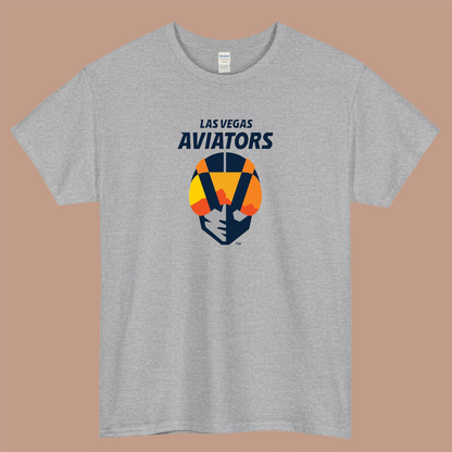 Las Vegas Aviators Logo Mens Unisex Short Sleeve T-Shirt Size S-3XL - P