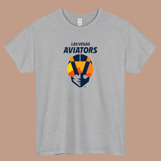 Las Vegas Aviators Logo Mens Unisex Short Sleeve T-Shirt Size S-3XL - P