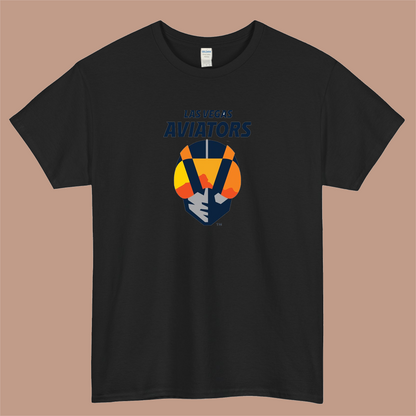 Las Vegas Aviators Logo Mens Unisex Short Sleeve T-Shirt Size S-3XL - P