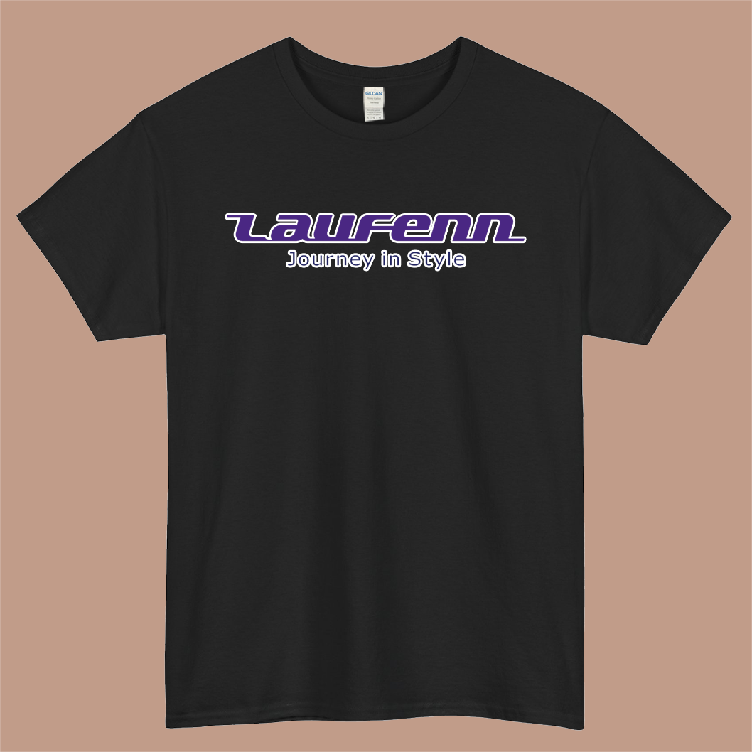 Laufenn Tires Logo Mens Unisex Short Sleeve Black T-Shirt Size S-3XL