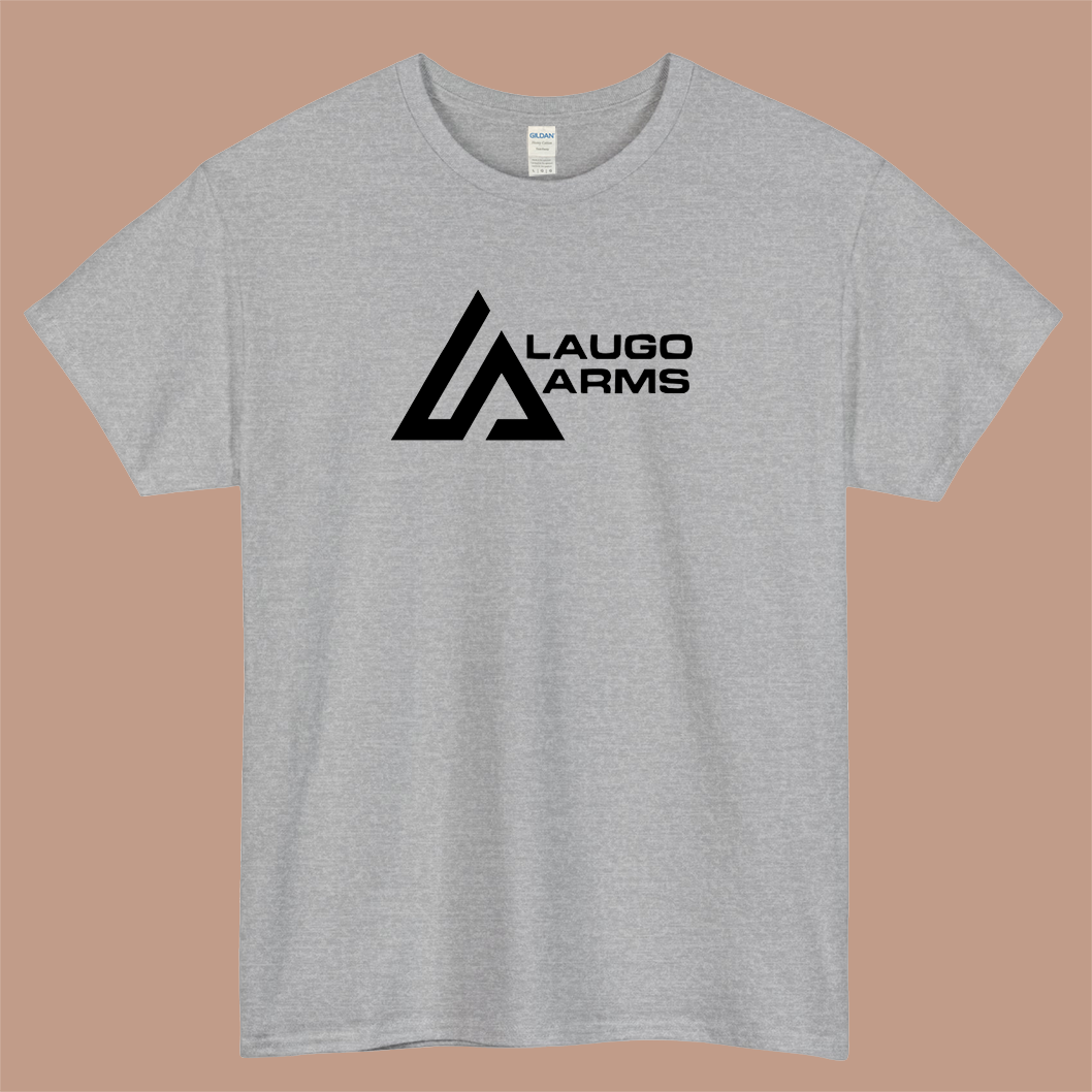 Laugo Arms - Manufacturers Logo Mens Unisex Short Sleeve T-Shirt Size S-3XL - P