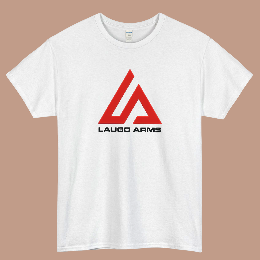 Laugo Arms Logo Mens Unisex Short Sleeve T-Shirt Size S-3XL - P