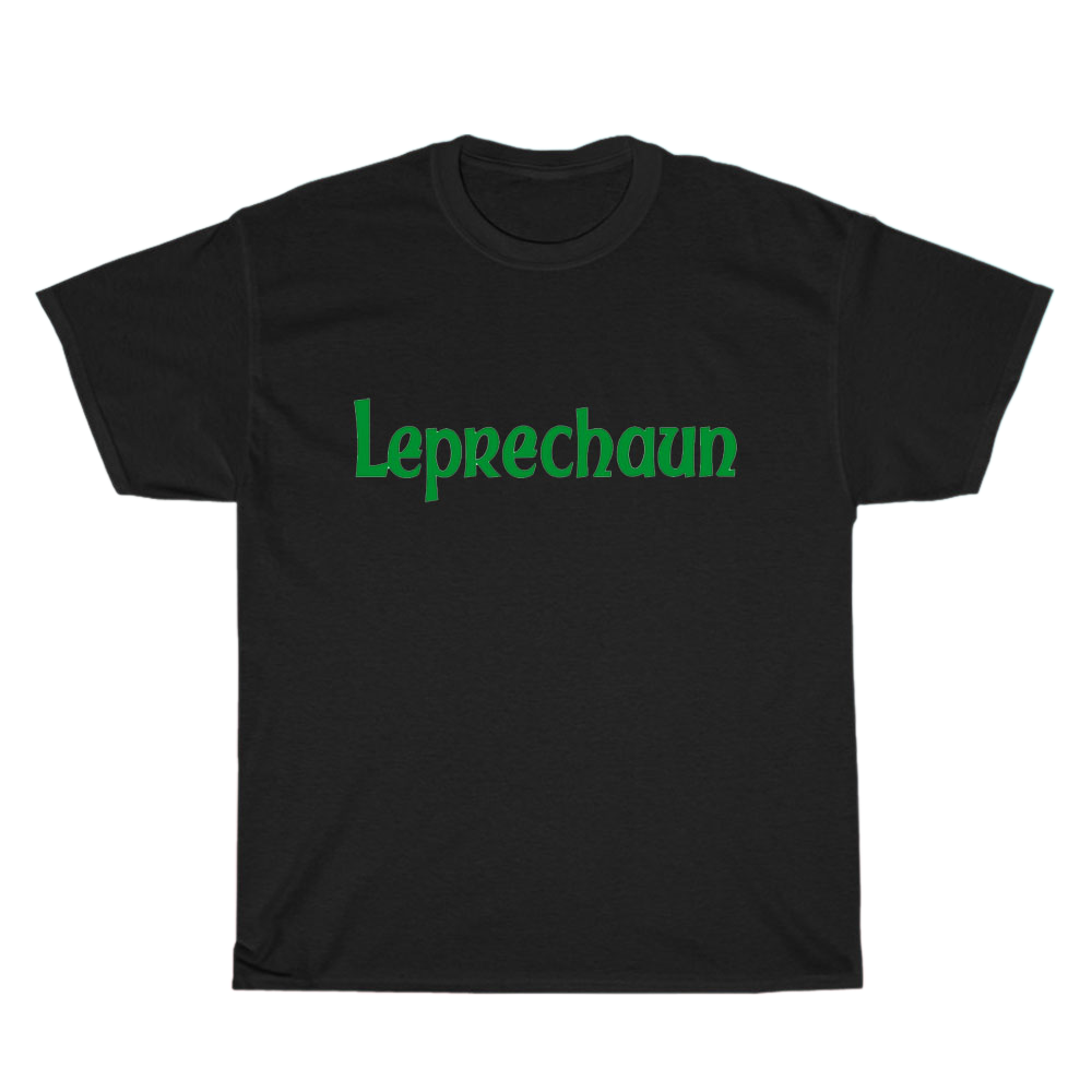 Leprechaun American Horror Movie Logo Men's Unisex T Shirt Size S to 3XL