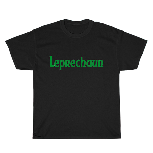 Leprechaun American Horror Movie Logo Men's Unisex T Shirt Size S to 3XL