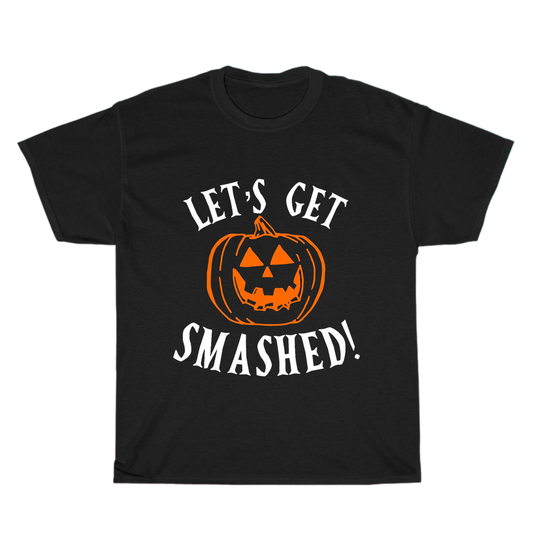 Lets Get Smashed logo Men's Unisex T Shirt Size S to 3XL
