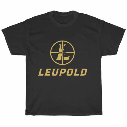 Leupold Guns Firearms logo Men's Unisex T Shirt Size S to 3XL