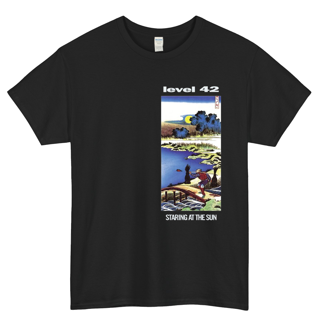 Level 42 Staring At The Sun Logo Mens Unisex Short Sleeve T-Shirt Size S-3XL - P