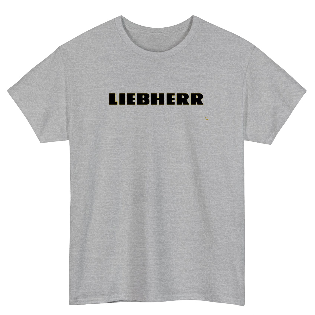 Liebherr Crane Logo  Short Sleeve T-Shirt Size S-3XL - P