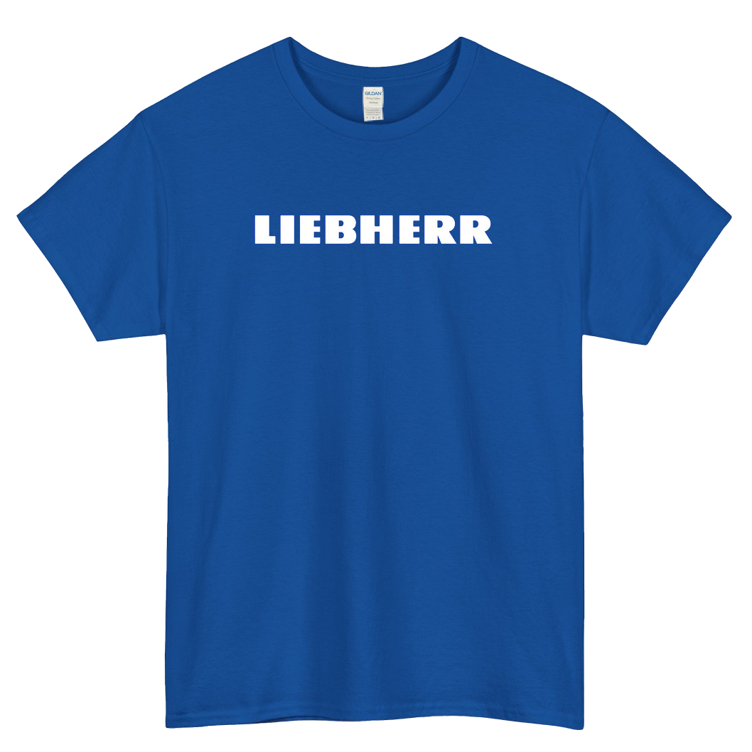 Liebherr Mining Equipment logo short SLEEVE T SHIRT -P