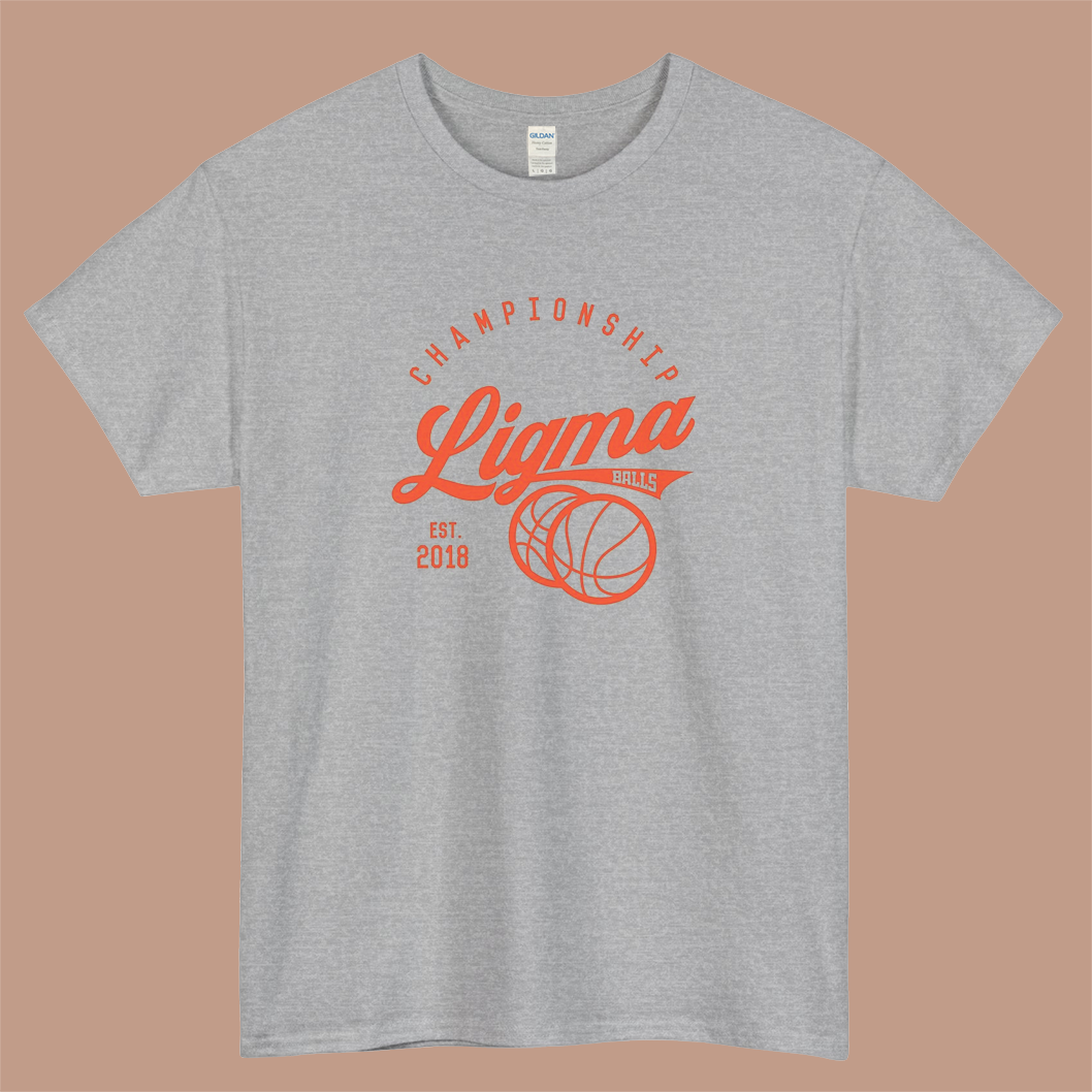 Ligma Balls Championship Logo Mens Unisex Short Sleeve T-Shirt Size S-3XL - P