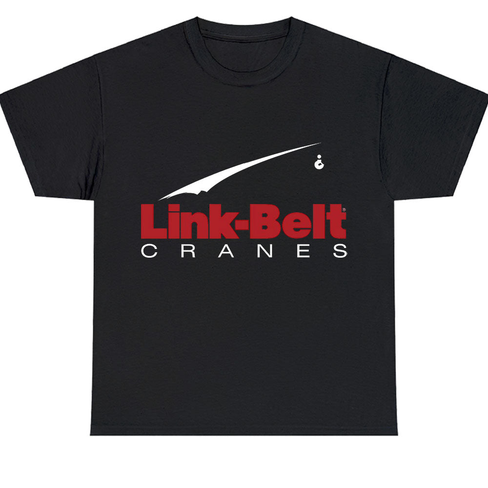 Link Belt Construction Equipment Logo Men's Unisex T Shirt Size S to 3XL