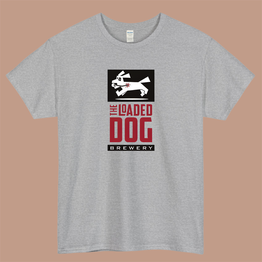 Loaded Dog Brewery Logo Mens Unisex Short Sleeve T-Shirt Size S-3XL - P