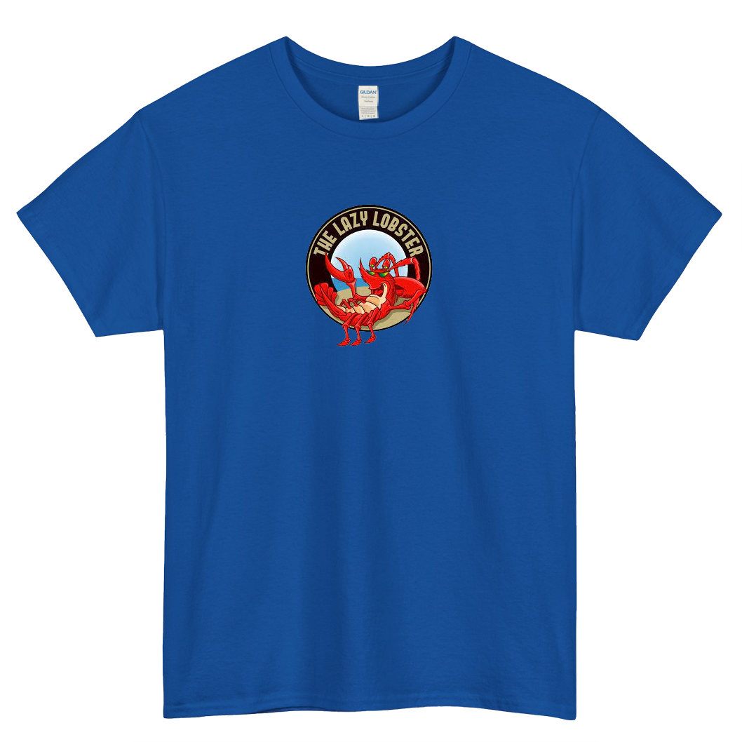 Lobster Seafood Reastaurant logo SHORT SLEEVE T SHIRT -P