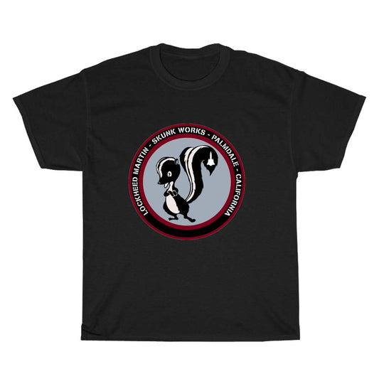Lockheed Martin Skunk Works Logo Men's Unisex T Shirt Size S to 3XL
