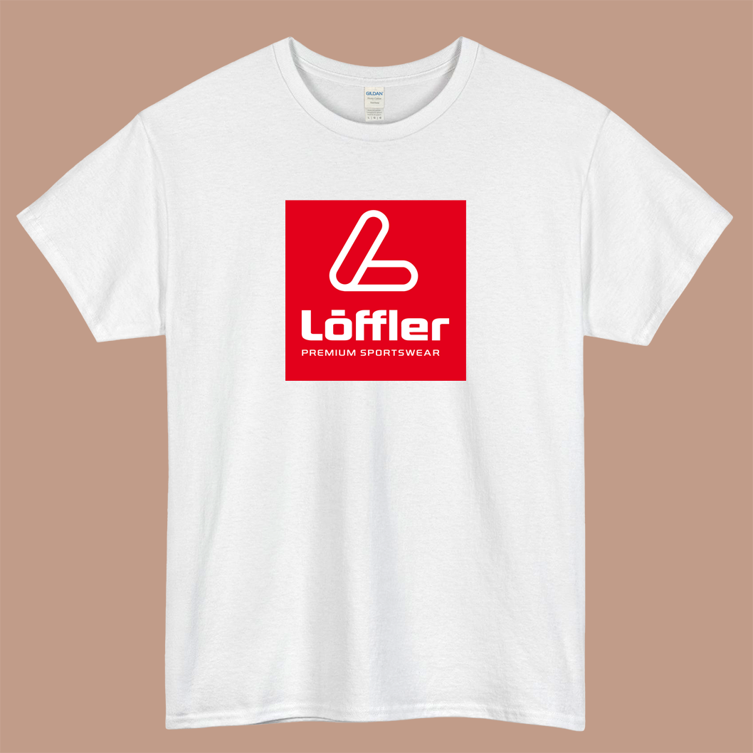 Loffler Sportswear Brand Logo Mens Unisex Short Sleeve T-Shirt Size S-3XL