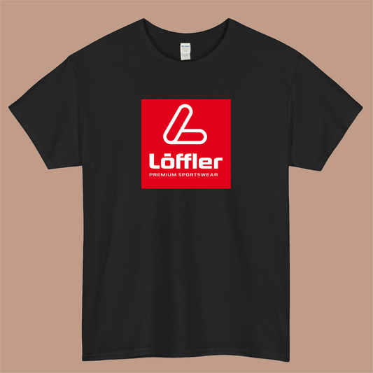 Loffler Sportswear Brand Logo Mens Unisex Short Sleeve T-Shirt Size S-3XL