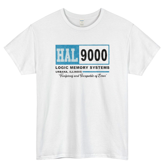 Logic Memory Systems 9000 Worn Logo Mens Unisex Short Sleeve T-Shirt Size S-3XL - P