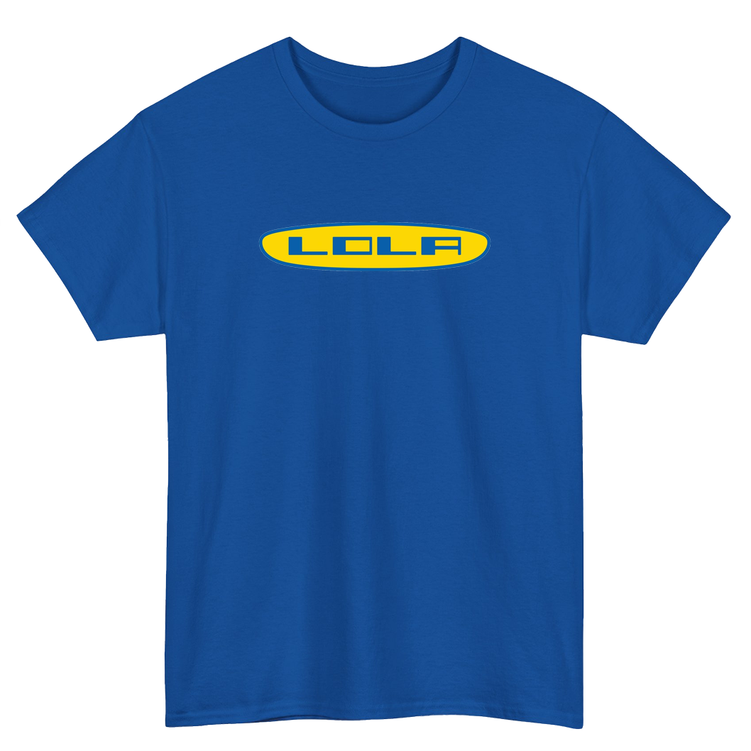 Lola Racing cars 1960 logo Short Sleeve T-Shirt Size S-3XL - P