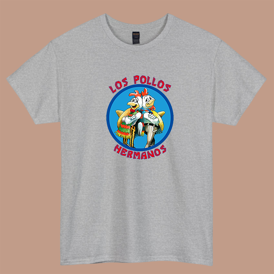 Los Pollos Heremanos Logo short sleeve t shirt S-3XL- P