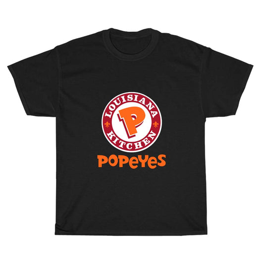 Louisiana Kitchen Popeyes Logo Men's Unisex T Shirt Size S to 3XL