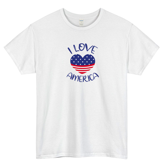 Love America logo short SLEEVE T SHIRT -P